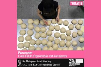 Parament, una escuela de adultos de aproximación al arte contemporáneo en Castellón